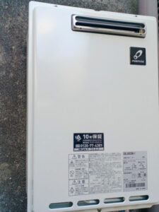 給湯器施工事例 大阪市住吉区 K様邸 PURPOSE(パーパス) GS-2002W-1