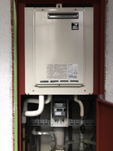 給湯器施工事例 大阪市西淀川区 P様邸 PURPOSE(パーパス) GS-1602W-1