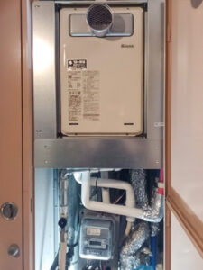 ガス給湯器取替 施工事例 東大阪市 H様邸 Rinnai(リンナイ) RUJ-A2400T