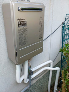ガス給湯器•水栓取り替え施工事例-東大阪市-Paloma-PH-2425AW