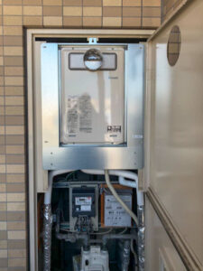 ガス給湯器施工事例 大阪市住之江区 Rinnai(リンナイ) RUJ-A2400T