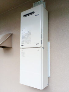 ガス給湯器施工事例 吹田市 Rinnai RUX-A1616W-E