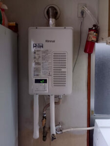 ガス給湯器施工事例 寝屋川市 Rinnai RUX-V1615SWFA(B)-E