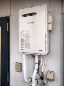 ガス給湯器施工事例 磯城郡田原本町 Rinnai RUX-A1616W-E