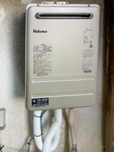 ガス給湯器施工事例 大阪市西区 パロマ PH-2425AW