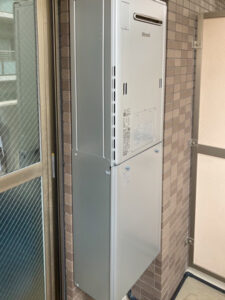 ガス給湯器施工事例 大阪市中央区 rinnai RUH-E1613W2-1
