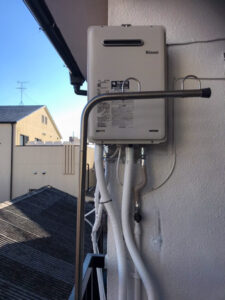 ガス給湯器施工事例 守口市 Rinnai RUX-A1616W-E