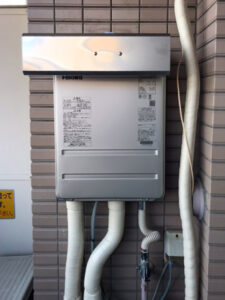 ガス給湯器施工事例 京都市下京区 パロマ PH-1615AW